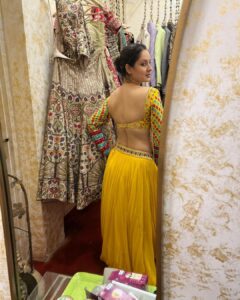 Pooja Bose Instagram - Trial scenes @the_adhya_designer