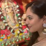 Pooja Bose Instagram – 3 days of bappa In short 🤗🙏🏻