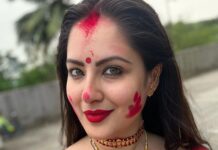 Pooja Bose Instagram - Asche bochor abar hobe 🙏🏻🙏🏻🙏🏻🙏🏻 Shubho bijoya , happy dusshera