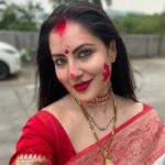 Pooja Bose Instagram – Asche bochor abar hobe 🙏🏻🙏🏻🙏🏻🙏🏻 Shubho bijoya , happy dusshera
