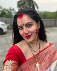 Pooja Bose Instagram - Asche bochor abar hobe 🙏🏻🙏🏻🙏🏻🙏🏻 Shubho bijoya , happy dusshera
