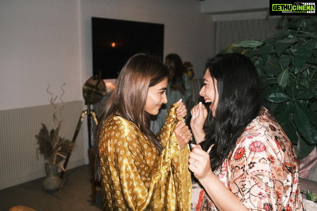 Pooja Hegde Instagram - Scenes from a birthday….