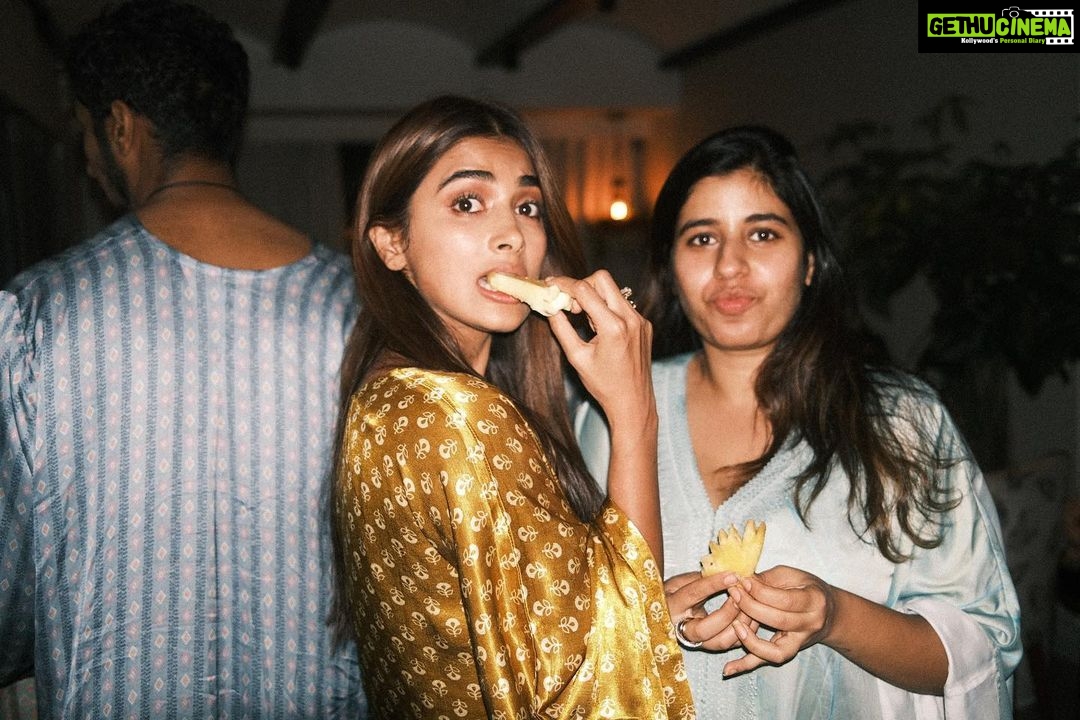 Pooja Hegde Instagram - Scenes from a birthday….