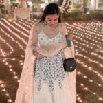 Prajakta Koli Instagram - 🥂 .. .. Styled by @sakshi312 ♥️ Outfit - @houseofhiya Jewellery- @neetaboochrajewellery