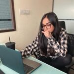 Prajakta Koli Instagram – Look it’s good girl Prajakta working and hydrating.