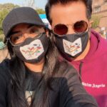 Prajakta Koli Instagram - Jab Majnu bhai brush uthaate hain tab yeh gun nahi uthaate. 🔫😎 . . Thank you for the mask @anilskapoor ! 😂🤗