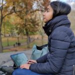 Prajakta Koli Instagram – When you could just sit in Central Park and work on a video idea. What fun. #Hmm