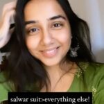 Prajakta Koli Instagram - Always happiest in a salwar suit! What’s your go-to outfit?
