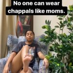 Prajakta Koli Instagram - Flying chappal. LITERALLY.