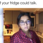 Prajakta Koli Instagram - Day 29 of #SelfQuarantine : Main mere fridge ki therapist hoon. #Hmm LINK IN BIO for the full video! 😂