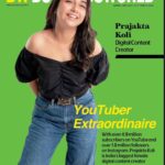 Prajakta Koli Instagram – Thank you so so much for this honour Business World Magazine! #Eeeeep Look maa! I am on the cover of a magazine! 🥳