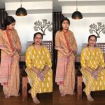 Prajakta Koli Instagram - Day 15 of #SelfQuarantine : My mom wants to know who this strange lady in the yellow kurta is. #Hmm