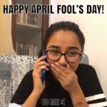 Prajakta Koli Instagram - Day 14 of #SelfQuarantine : I pulled an April Fool’s prank. I don’t know on whom exactly tho. #Hmm #AprilFoolsDay