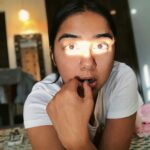 Prajakta Koli Instagram - Day 9 of #SelfQuarantine : Spent an hour trying to get an artistic selfie and the best I could do was reverse batman. Ugh. #Loser