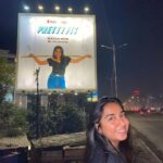 Prajakta Koli Instagram - Pinch me, will you? 💫 . . . . FINALLY drove around the city clicking pictures with as many #PrettyFit hoardings as I could! WHAT IS THIS LIFE! Thank you! ♥️ Majorly missed @sudeeplahiri12 @gurpreetbhasin @sourav1911 Mumbai, Maharashtra