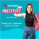 Prajakta Koli Instagram - AND HERE IT IS! The first poster of my FIRST YOUTUBE ORIGINAL SHOW #PrettyFit ♥️!! OH MY GOD wutttttt! The trailer drops tomorrow and I am FLIPPING! Is we eggsited??? #SecretProject