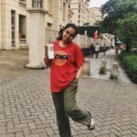 Prajakta Koli Instagram - Wore the National Sunday Uniform to my coffee run! ☀️🌼🥤 #HappyPuppy Have a great Sunday, DumDums!