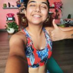 Prajakta Koli Instagram – Read this at the gym the other day – ‘Workout because you love your body. Not because you hate it.’ And I kinda love how that sounds! #Shameless
