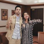 Prajakta Koli Instagram - Spent some time talking to @ayushmannk about castes, religion, sexes and so much more! Video YouTube pe live hai! #Article15