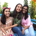 Prajakta Koli Instagram - These cuties flew down all the way from Hyderabad to hug me and now I officially am the luckiest person alive!! #Facts So much love to Anagha, Dikshita and their mamma! You made my day! ♥️😭🤗 #Blessed