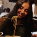 Prajakta Koli Instagram – SpaGETin my tummy right now! 🍝 #YumYumInTheTumTum