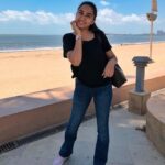 Prajakta Koli Instagram – This is the bluest I’ve seen the Mumbai sky in the longest! 💙🌤 #HappyPuppy