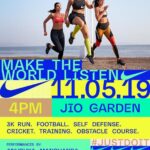 Prajakta Koli Instagram – 5 days to go! On Saturday 11 May, run, train and celebrate being part of Nike’s movement to overcome judgement through sport.
Let’s be Shameless, shall we? 😎
Come move with us at Jio Garden, BKC and #MAKETHEWORLDLISTEN.

Register now at NIKE.COM/MUMBAI 🥳