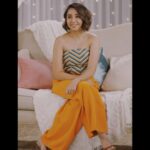 Prajakta Koli Instagram - This little shendi is damn cute. 🥰 .. Today for JugJugg Jeeyo! .. Hair and Makeup - @shrushti_birje Styled by @sakshi312 📷- @roverdiaries_ .. Top @torqadorn Rings @shopanatina Earrings @timelessjewelsby_s
