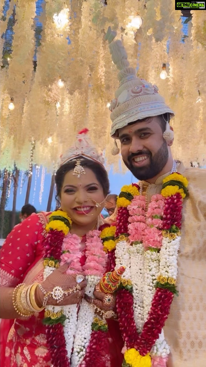 Prajakta Koli Instagram - @sourav1911 and @latikaa05 got married!! 🥳