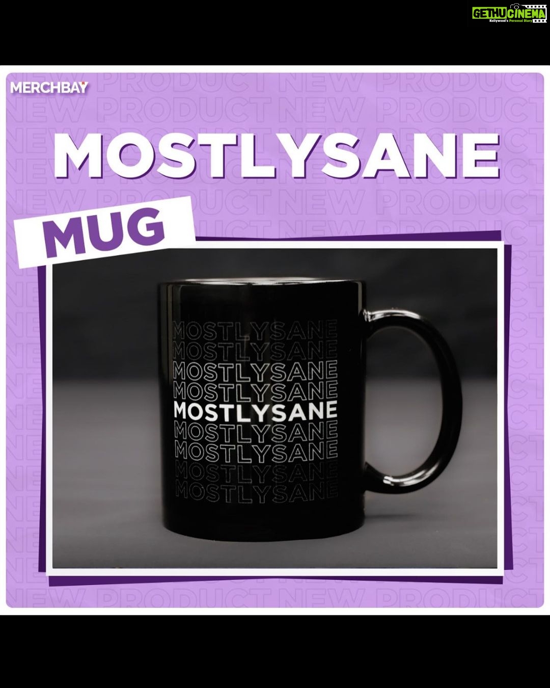 Prajakta Koli Instagram - The MostlySane Mugs just went LIVE on @themerchbay ‘s website!! LINK IN BIO!