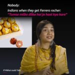 Prajakta Koli Instagram - Churake dil meraaaaa, ferrero chali, oooooo💃💃💃 Watch #IfMithaiCouldTalk on #AmazonminiTV on the Amazon shopping app. #PrajaktaKoli #IfMithaiCouldTalkOnAmazonminiTV #WatchForFREE #Comedy #ComedyShow #ComedySketch #FunnyVideo @mostlysane