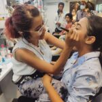 Prajakta Koli Instagram - My makeup artist and I are very close. Hi @mansimao 🥰