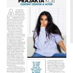 Prajakta Koli Instagram - Thank you so much for the feature @feminaindia !💜