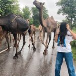 Prajakta Koli Instagram - I wanted to pose with them and they crossed the street after seeing me. Batao.