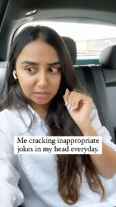 Prajakta Koli Instagram - It’s always funny tho. 🤭