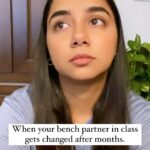 Prajakta Koli Instagram - I promise I won’t talk, teacher. Don’t change my bench partner.