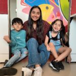 Prajakta Koli Instagram – Chilled with these cutuus the other day. We also ended up having some life changing conversations over whiskey (chocolate milk). Follow them if you don’t already! 🥰