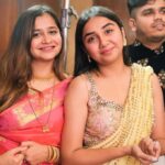 Prajakta Koli Instagram - My best friend’s husband has always been the third wheel in our marriage. ♥️ Throwing back to when @shivanjalipatil got married.