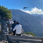 Pranitha Subhash Instagram - Treks in the Alps 🥶 The last pic is from the eagles nest .. 5 Fingers (Austria)