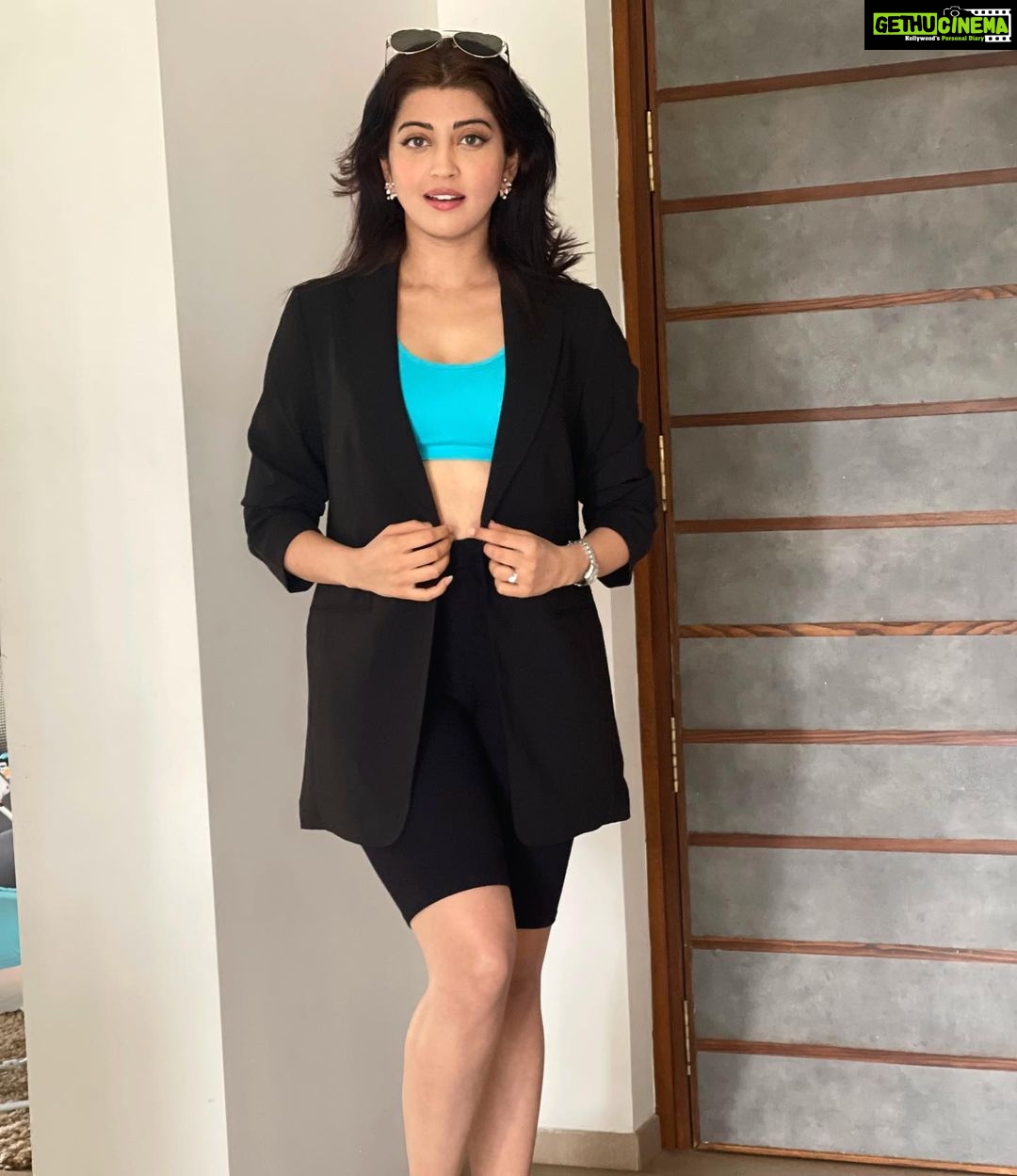 Pranitha Subhash Instagram - Chic happened 💙
