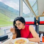 Priya Bhavani Shankar Instagram - I don’t know if it’s the place or the food or the person or if it’s just me 😛☺️ Switzerland