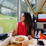 Priya Bhavani Shankar Instagram – I don’t know if it’s the place or the food or the person or if it’s just me 😛☺️ Switzerland