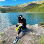 Priya Bhavani Shankar Instagram - The 2 hour uphill hike was every bit worth😊 Bachalpsee