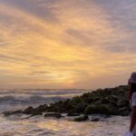 Priya Varrier Instagram - Ivory and orange hues..🌅 Varkala