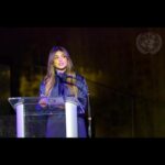 Priyanka Chopra Instagram - Walking through the gates of the United Nations this morning to speak at UNGA for the second time, as a proud representative of @unicef, gave me real pause. At the top of this year’s agenda are the Sustainable Development Goals. Today was all about action, ambition, and hope. It was about what we must do together to make the SDG’s a reality, and we don’t have a moment to lose. A special thank you to Secretary-General @antonioguterres for having me today. The second moment I had the privilege of participating was the Transforming Education Summit. It’s hard to believe that nearly 2/3 of children across the low- middle- and high-income countries cannot read and comprehend a simple story. The system has failed them. As the US Secretary of Education @seccardona put it so candidly, education is the great equalizer, but if we continue to do what we have done, we are going to get what we have gotten. We owe every child this basic birthright, an equal chance to learn and reach their full potential. And as the incredible Amanda Gorman said, “I dare you to shape our fate. Above all, I dare you to do good, so that the world might be great." Here are some highlights from today. United Nations Headquarters