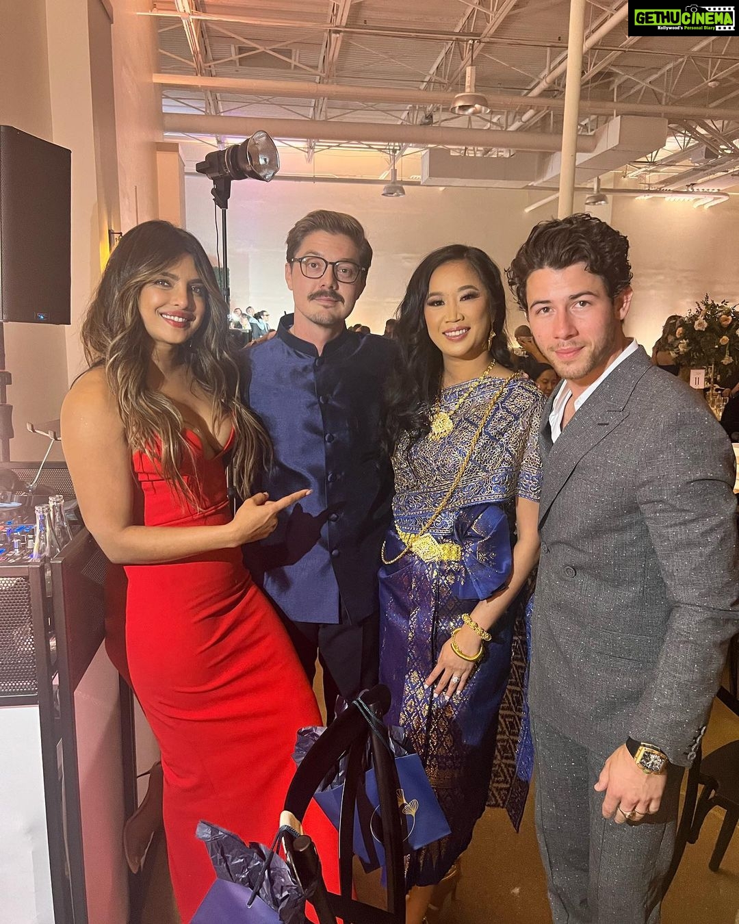 Priyanka Chopra Instagram - To witness the beautiful union of 2 wonderful people always gets me. Connie and Jesse your love is so beautiful. May you always have joy and happiness in your life. Thank you for inviting us to be a part of it. Also @tialouwho and @cavanaughjames damn! I missed y’all! #chengingtopowell Dallas, Texas