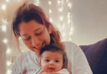 Priyanka Deshpande Instagram - After a hectic week, nariya manavali and thala vali seeing this bundle of joy 🥹🥹Elaam kavalai odi pochu.🥲 My world. ❤️ Iha podhum Enaku🥹🧿❤️ . . #chiyalovesiha #youaremysunshine