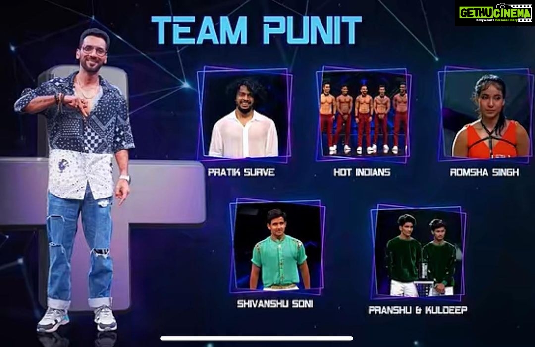 Punit Pathak Instagram - Introducing to you my very talented team for Danceplus 6 ! Show your love by commenting for your fav contestant !! @pratiksurve_26 @hotindians_official @singhromsha @shivanshu_the.fusionist_ @pranshu_ayar and @kuldeep_flowboy @disneyplushotstar . #teampunit #danceplus6 #new #show #newbeginnings #best #wishes