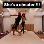 Punit Pathak Instagram - @nidhimoonysingh is spoiling the trend ! 😐 . . . . #trending #slowmotion #reels #fun #dance #just #timepass #husband #wife #psenitak