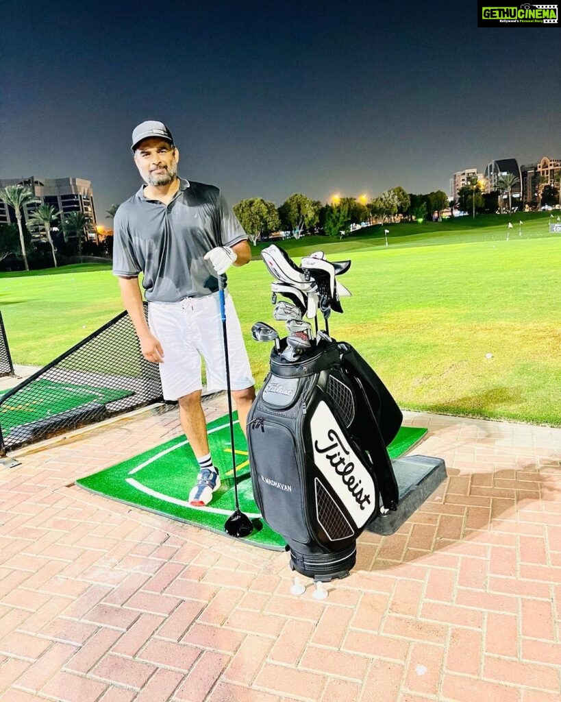 R. Madhavan Instagram - THANK YOU for the entire kit, the bells and whistles .. I feel like a better golfer already-the clubs seem to know my intent exactly .. Titleist sea zaverchandsportspvt @deepali.59_shahgandh @titleistsea @Titleist